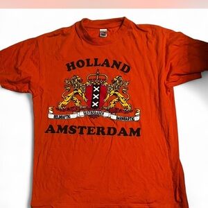 Orange Amsterdam Graphic Tee